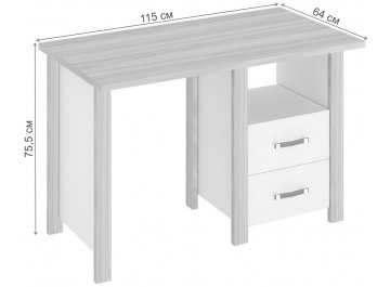 Письменный стол Илевро-115 с ТБД КБЕ