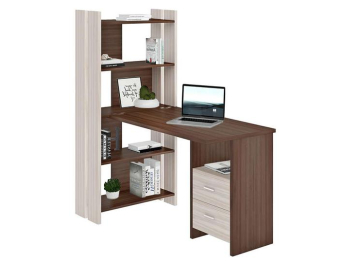 Письменный стол Лоревро-ОВ+Столешница120Прям КШ