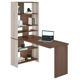 Письменный стол Лоревро-ОВХ+Столешница120Прям КШ