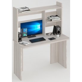 Письменный стол СКЛ-Прям120Р(без тумбы)+НКЛ-120 К