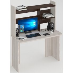 Письменный стол СКЛ-Прям120Р(без тумбы)+НКЛ-120 КВ