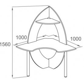 Письменный стол КСТ-101
