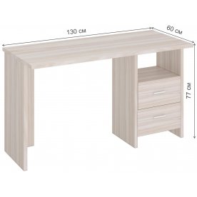 Письменный стол СКЛ-Прям130 К