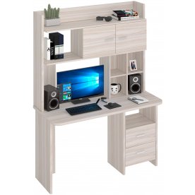 Письменный стол СКЛ-Прям130Р+НКЛХ-130 К