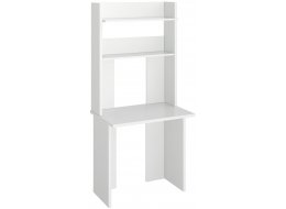 Письменный стол Беланта-Прям80+НКЛХ 80 БЕ белый