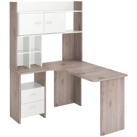 Письменный стол СКЛ-Угл130+НКЛХ -120 НБЕ ЛЕВ