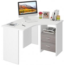 Письменный стол СКЛ-Угл 120 БЕН ПРАВ