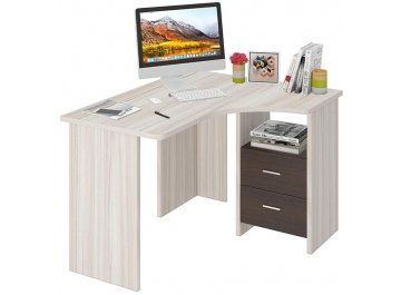 Письменный стол Беланта-Угл 120 КВ ПРАВ