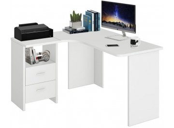 Письменный стол Беланта-Угл 130 БЕ ЛЕВ