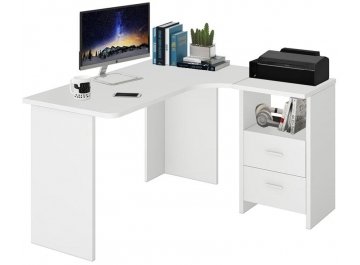 Письменный стол СКЛ-Угл 130 БЕ ПРАВ