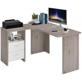 Письменный стол СКЛ-Угл 130 НБЕ ЛЕВ