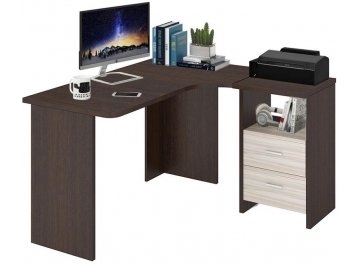 Письменный стол СКЛ-Угл 130 ВК ПРАВ