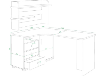 Письменный стол СР-145