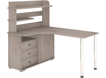 Письменный стол СР-165М ВКК-ЛЕВ левый нельсон