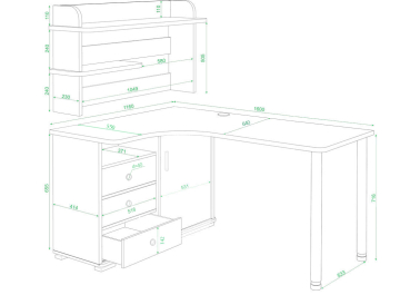Письменный стол СР-165М