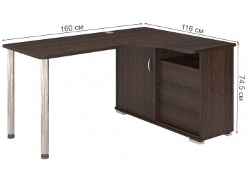 Письменный стол СР-165СМ В-ПРАВ правый