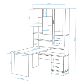 Письменный стол СР-620/160