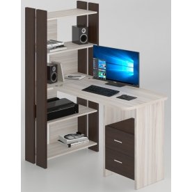 Письменный стол СТЛ-ОВ+С100РПрям ВК