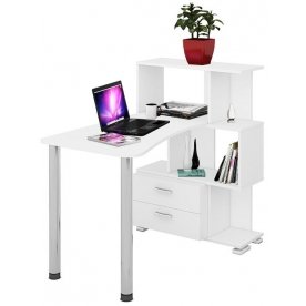 Письменный стол СЛ-5-3СТ-2+БЯ БЕ