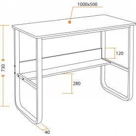 Письменный стол WD-03