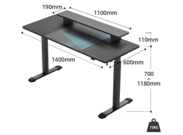 Компьютерный стол ERK-SM55-B