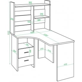 Компьютерный стол Норина