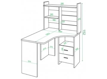 Компьютерный стол Норина