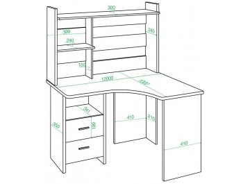 Компьютерный стол Орина