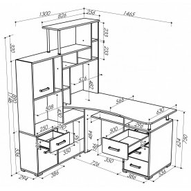 Компьютерный стол Джаз-15