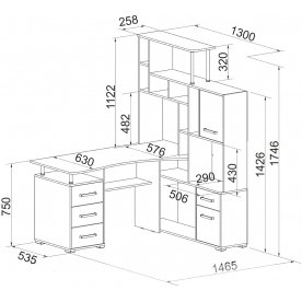 Компьютерный стол Джаз-15