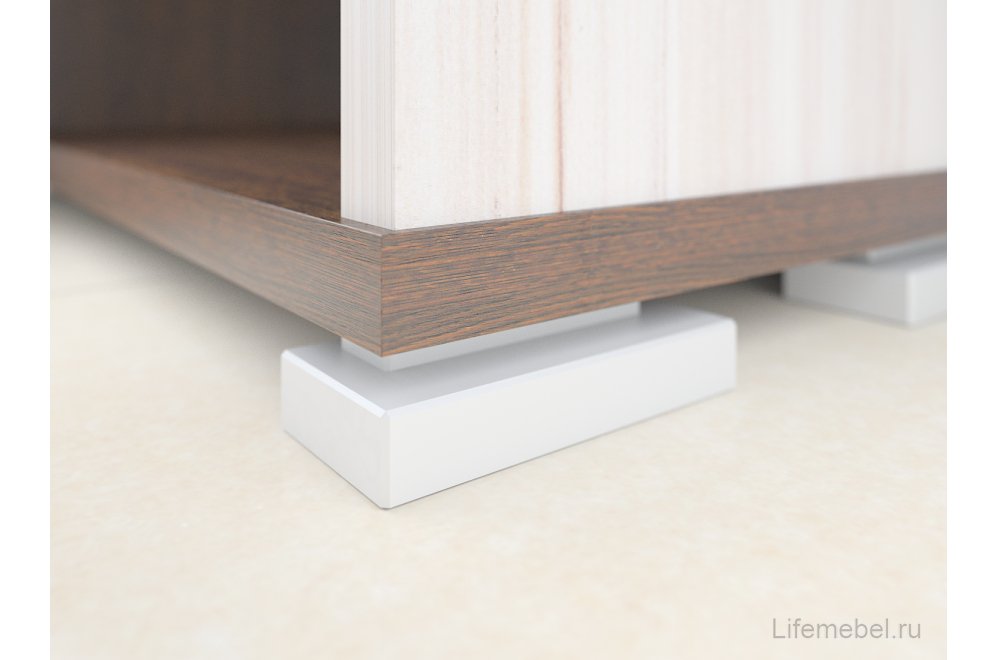 Стол компьютерный Белора-50 правый венге / карамель