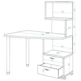 Компьютерный стол СКМ-60