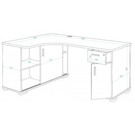 Компьютерный стол СР-140М