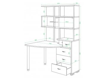 Компьютерный стол Жаспера-320