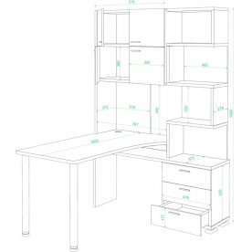 Компьютерный стол Жаспера-500М / 160