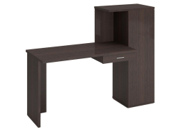 Письменный стол СКЛ-ПРЯМ120+ШК В венге