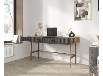 Консольный столик Эмерсон (Emerson) EM22/7024/L черный