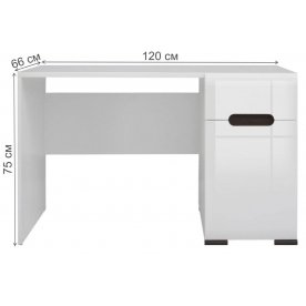 Письменный стол Azteca S205-BIU1D1S 8 12