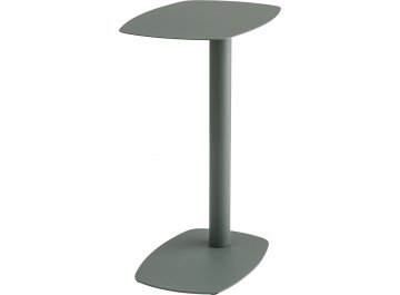 Приставной столик Eanna L металл белый зеленый