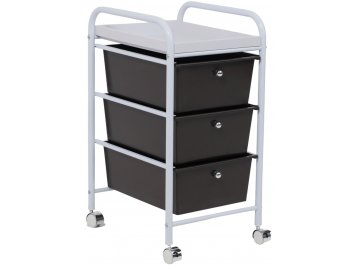 Сервировочный столик Меркурий (Mercury) белый / коричневый