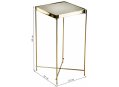 Сервировочный столик Square S gold