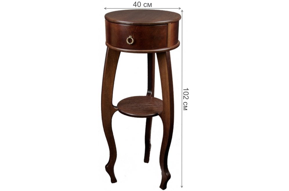 Подставка Берже 12 темно-коричневая