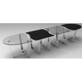 Журнальный стол Саут 1Д темно-коричневый