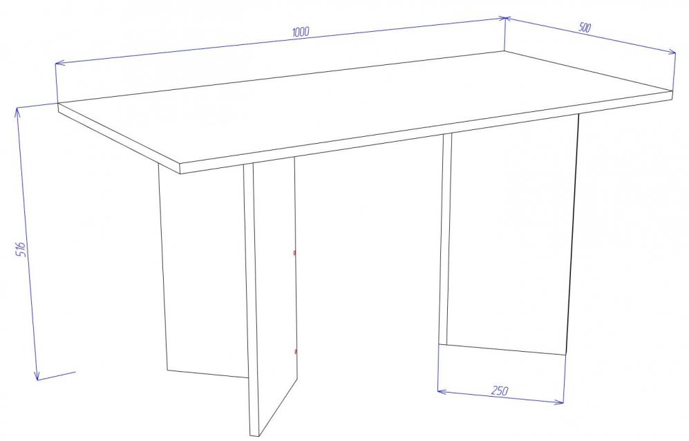Журнальный столик СЖ7 белый