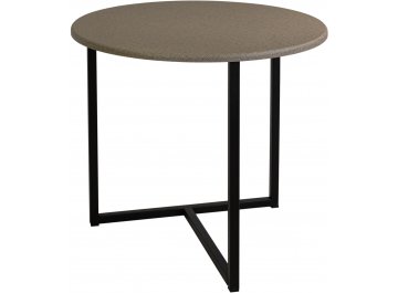 Кофейный столик BeautyStyle 27 текстиль темный / черный