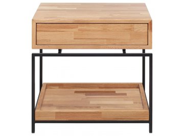 Кофейный столик Karin черный / дуб