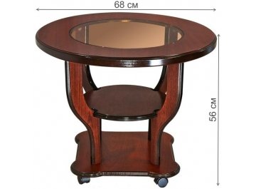 Журнальный столик Гастон со стеклом