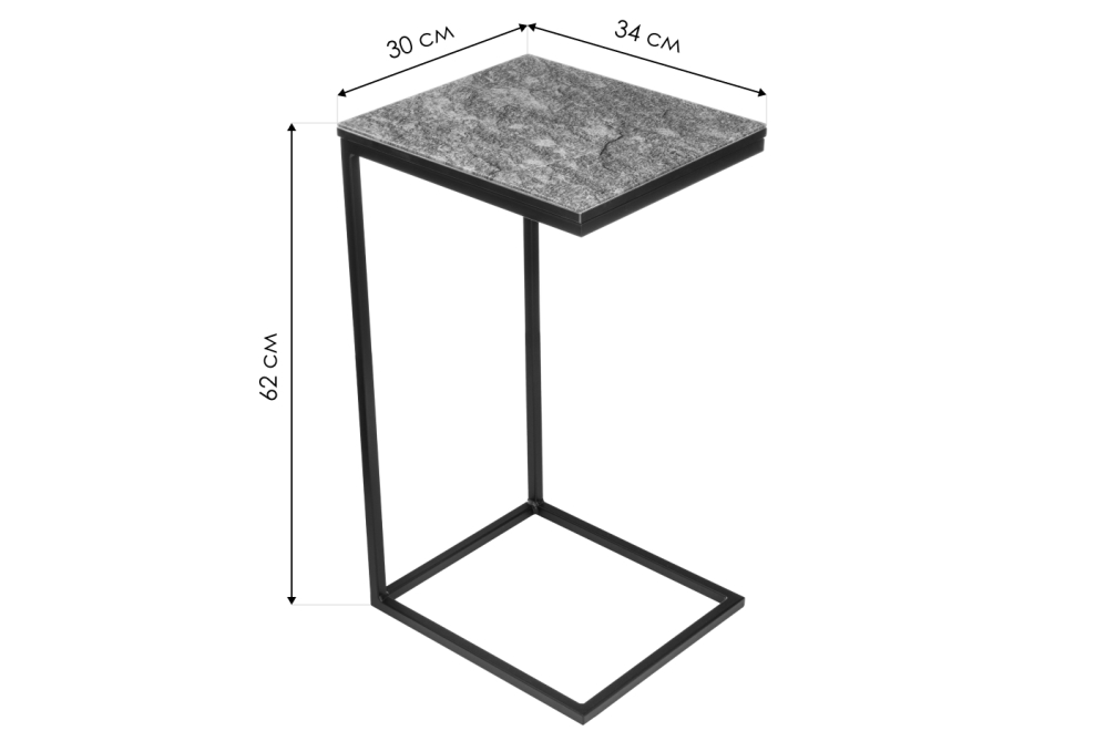 Журнальный столик Геркулес дуб велингтон
