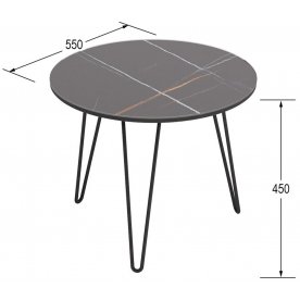 Журнальный столик Калифорния Рид glass 430