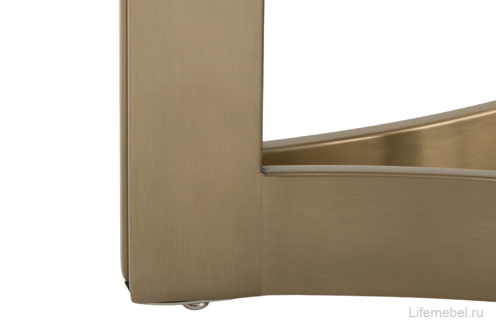 Журнальный столик Селин 60x60 белый / золотой